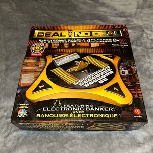 NBC Deal or No Deal Electronic Banker Game Irwin Toys 2006 *Works*